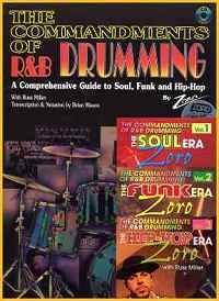 Commandments of R&B Drumming by Zoro from Warner Bros.
