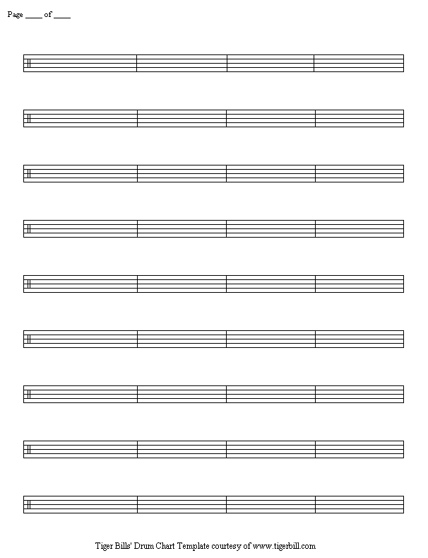 Music - Blank Sheet Music - Manuscript Paper for writing music!