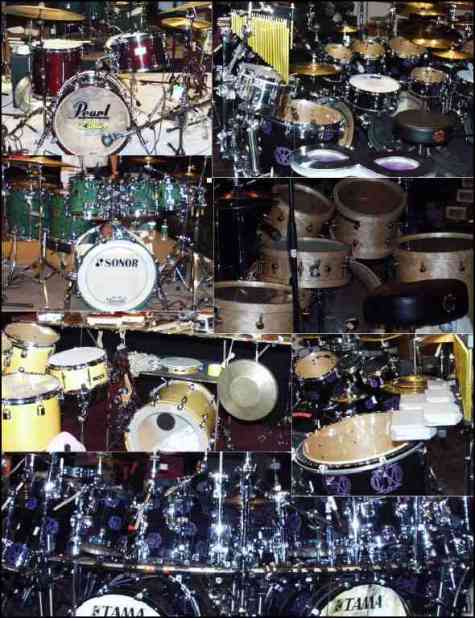Drums and Percussion Gear at the Modern Drummer Festival 2003