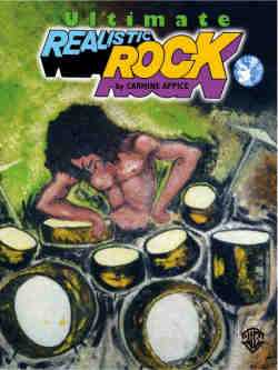 Realistic Rock Drum Method book/CD by Carmine Appice from Alfred Publishing