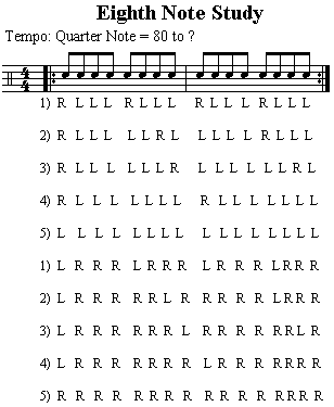 Eighth Note Study